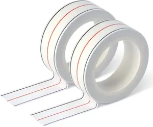 1/4 Inch Bias Seam Tape - 10 Yards Each Roll Sewing Tape for Sewing Straight Bias Seams, Instruction Tool (2 Pack)