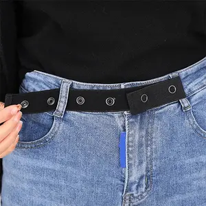 Elastic Waist Extenders Stretch Waist Belt Jeans Pants Waist Extenders Elastic Adjustable Button Extender, Ideal Choice for Gifts