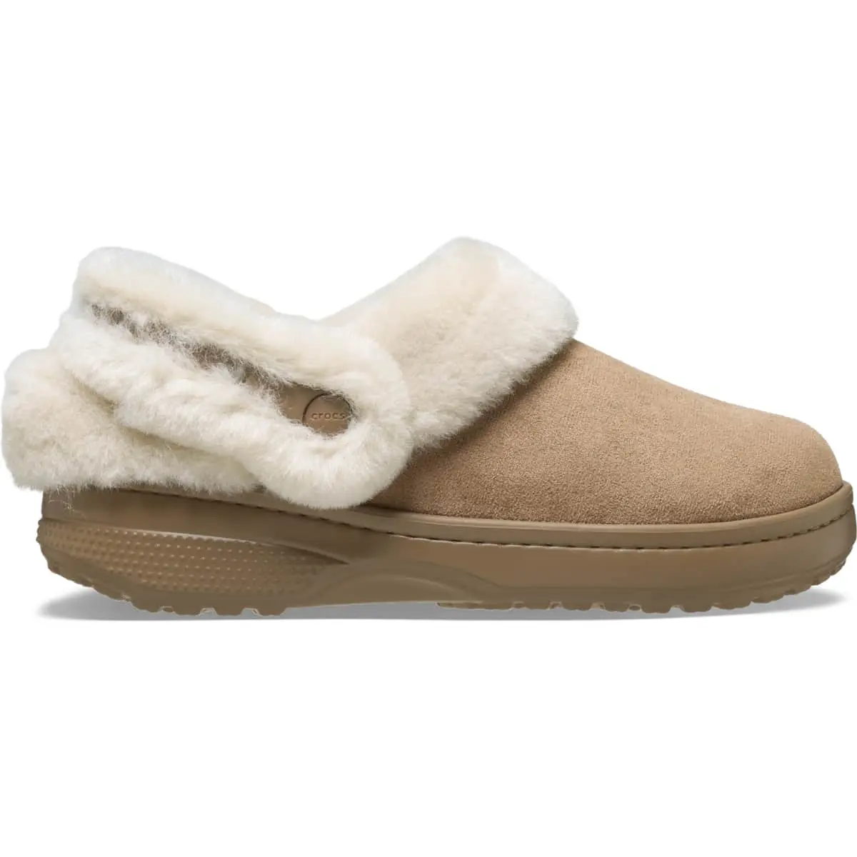 Crocs Kids' Unfurgettable Vegan Suede Lined Clogs Crocs Kids' Unfurgettable Vegan Suede Lined Clogs