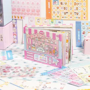 75 sheets (1500+ stickers), mood-boosting die-cut stickers. Japanese-themed  stickers in various styles, school and office stationery stickers, decals, scrapbooking stickers. decorative diy