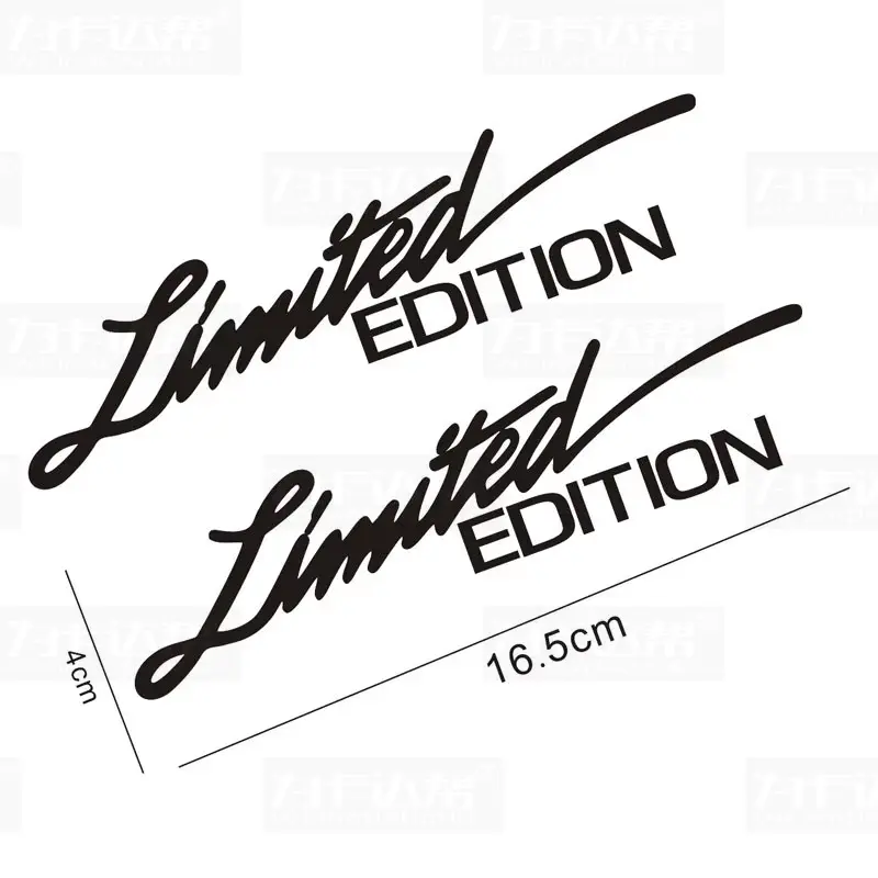 Limited Edition Home Decoration Fluorescent Laser Reflective Durable Self-Adhesive Waterproof English Letter Decorative