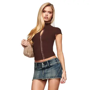 ISELA TOP - BROWN
