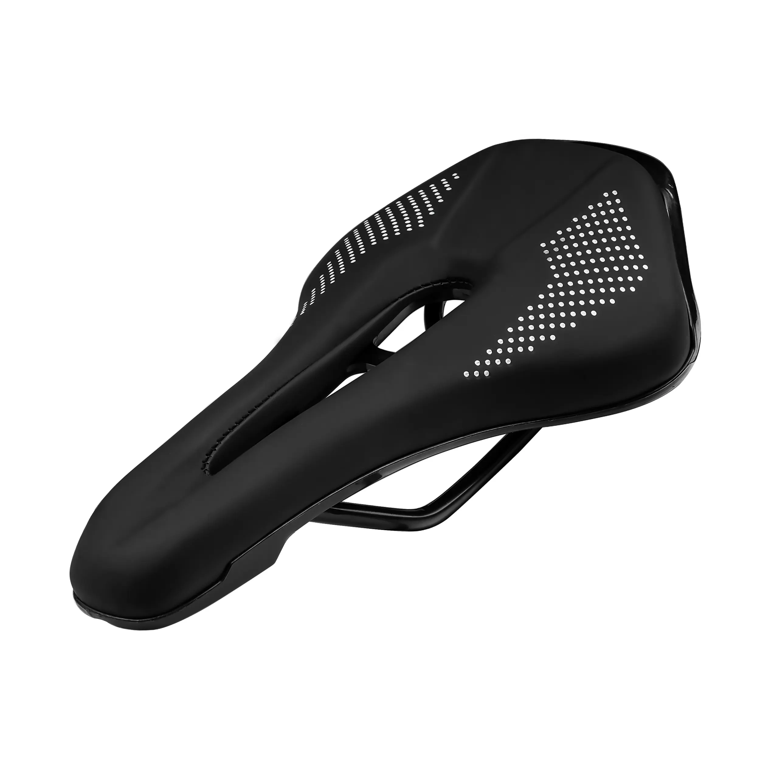 Wanyifa Bicycle Seat - Bicycle Accessories Bike Parts with Breathable Pad Seat Cushion, Ergonomic Hollow Red-Black Design for Unisex Riders, Mountain Bike Compatible