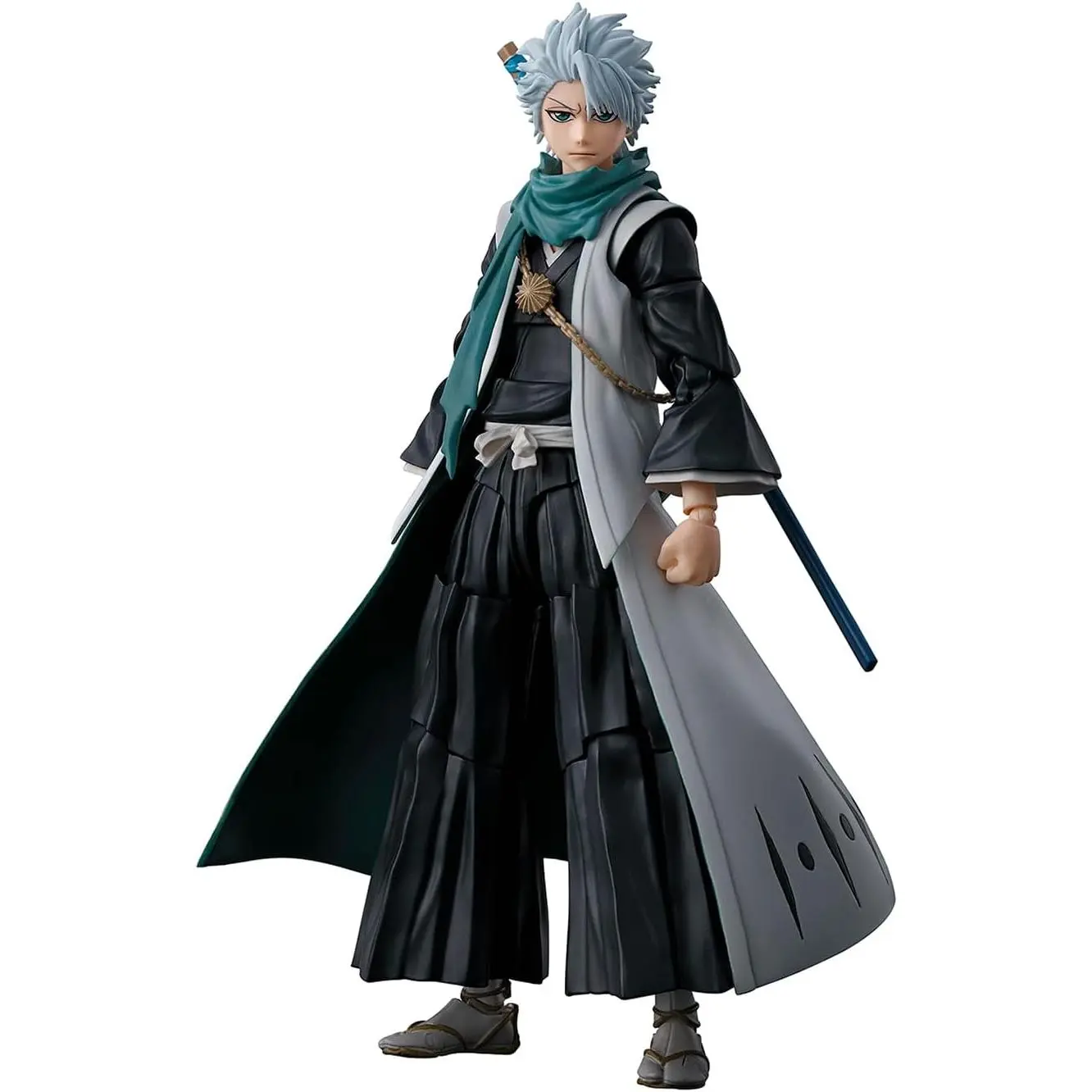 TAMASHII NATIONS - Bleach: Thousand-Year Blood War - Toushiro Hitsugaya S.H.Figuarts Action Figure | Bleach Thousand-Year Blood War 5 Inch Action Figure S.H. Figuarts - Toushiro Hitsugaya