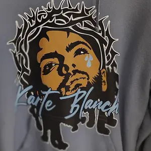 Karte Blanch Crying Savior Hoodie - Distinctive Design Comfortable Fit Versatile Wear Unique Statement Piece