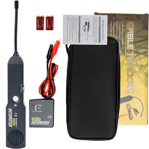 VEHLIVE EM415PRO Automotive Circuit Tracer Wire Tracker 6-42V DC Wire Short Finder Circuit Tracker Circuit Tester & Circuit Scanner for Car Boat Trailer - Open/Short Circuit Detection Tool With 9V Battery