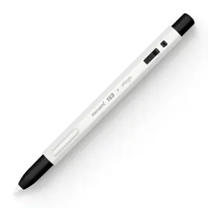 elago x MONAMI Case for Apple Pencil 2 - Retro Design, Durable Silicone Protective Stylus Cover Accessory [White]