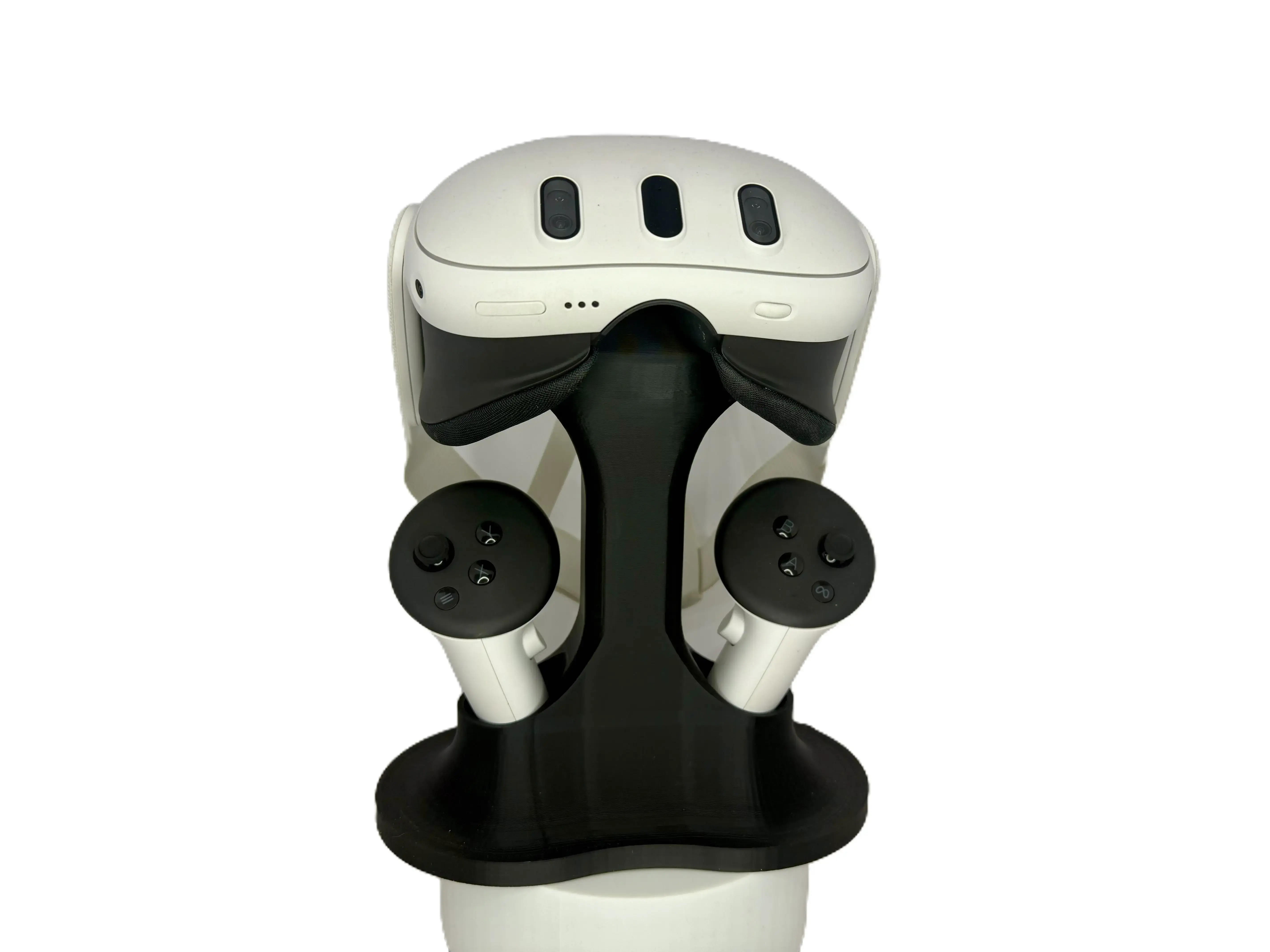 Quest Holder Stand Holder for VR Headsets - Portable Design for Comfortable Use - Wearable