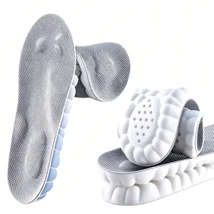Foot Fatigue Saver! 4D Air Cloud Tech Insoles, Ultra-Soft Comfort + Acupressure Massage, All-Day Foot Support～