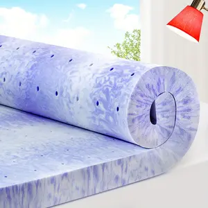 2inch/3inch/4inch Ventilated Design Memory Foam Queen Mattress Topper, Cooling Gel Infused Swirl Foam Pad For Pressure Relief Back Pain, Bed Topper For Body Support, CertiPUR-US