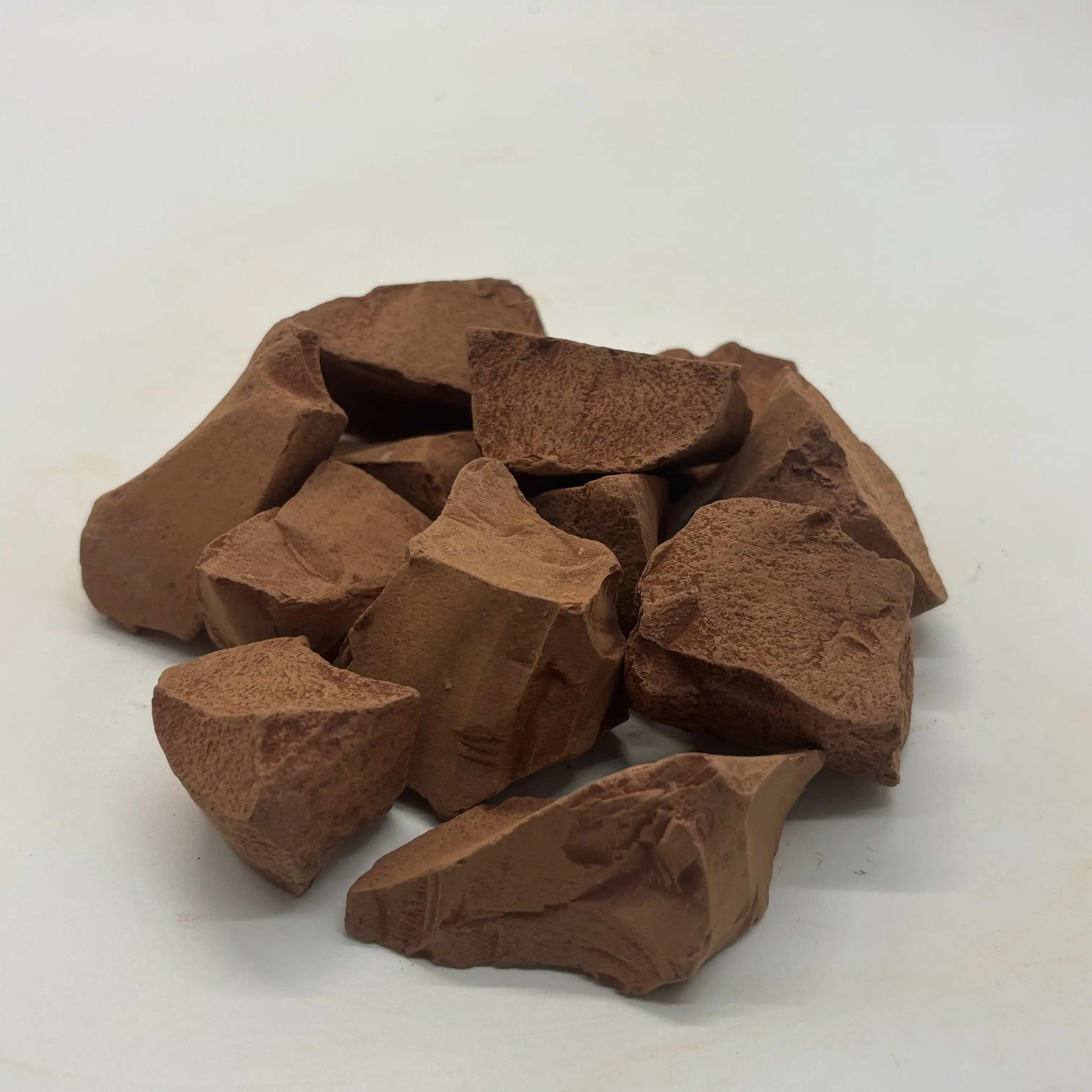 Edible Clay Ural Red Kaolin Clay Chunks Cosmetic Standard Pure Raw Clay Without Additives 200g7oz