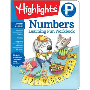 Preschool Numbers (Highlights Learning Fun Workbooks) Paperback – February 5, 2019