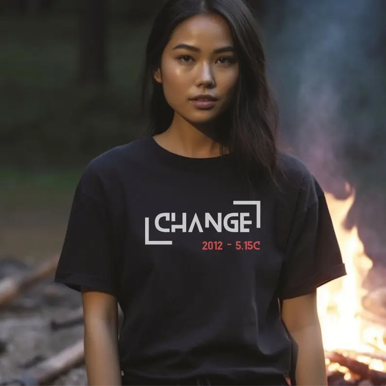 CHANGE, Climbing Shirt, Rock Climbing Shirt, Climbing T-Shirt, Cool Climbing Shirt, Gifts for Climbers, Climbing Gift, Climbing History
