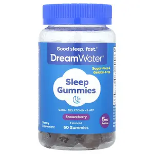 Dream Water Sleep Gummies, Snoozeberry, 60 Gummies