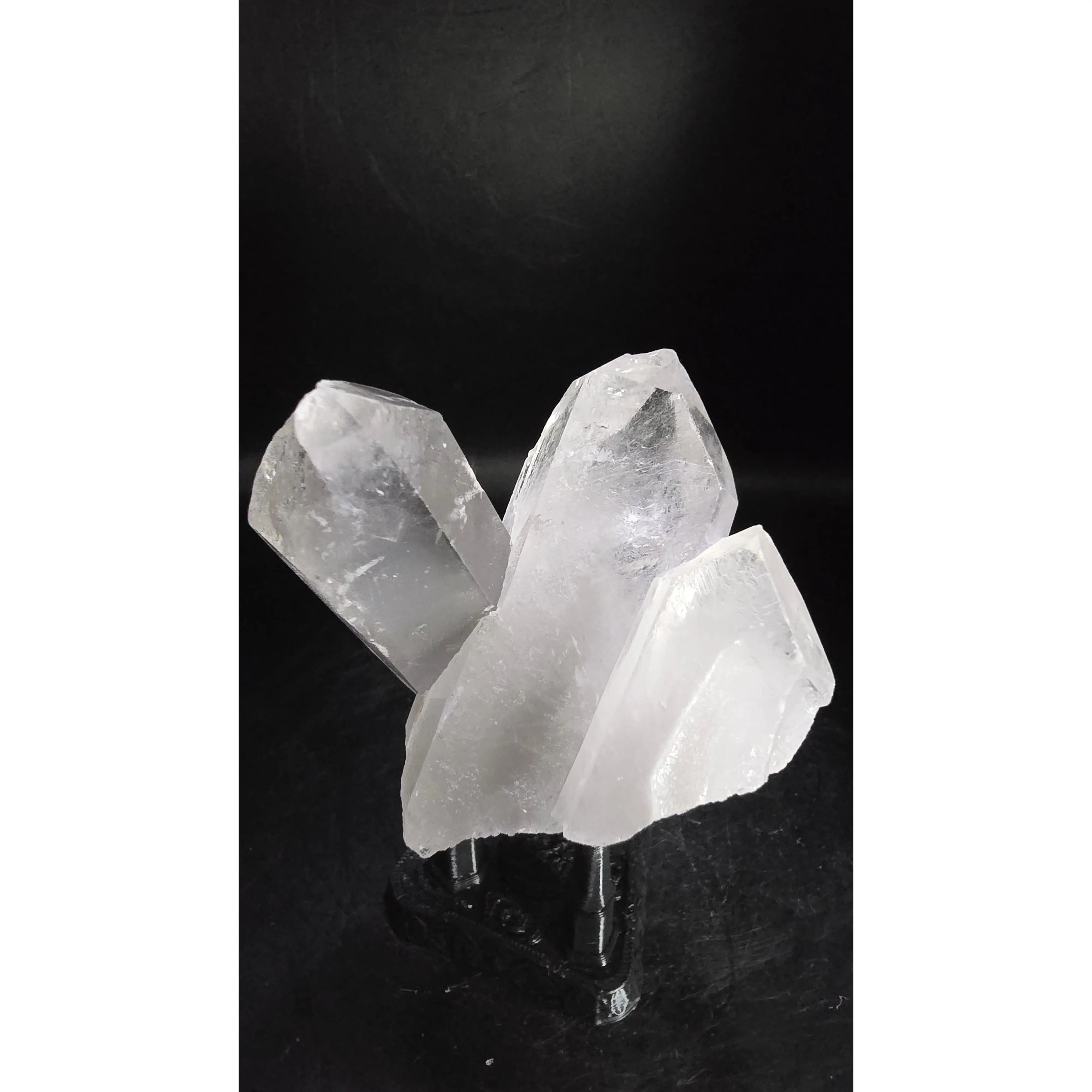 Clear Quartz Twin Point Cluster – Minas Gerais, Brazil – 0.30 lbs