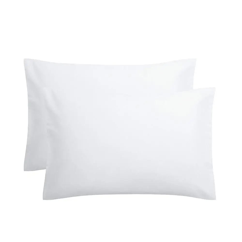 Multi-size Bedding Soft Pillowcase without Filler, 2 Counts/set Solid Color Imitation Silk Pillowcase, Breathable Pillow Cover for Home Hotel
