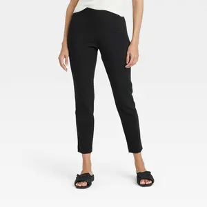 Women's High-Rise Skinny Ankle Pull-On Pants - A New Day
