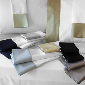 Cuff Pillowcase Set (Pair) - Luxury 608 Cotton USA