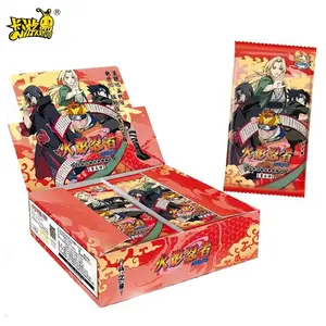 KAYOU Genuine Naruto Shippuden Cards Chapter 9 Collection, Official Anime Week Merchandise, Featuring Naruto & Sasuke, Collectible Booster Packs, Japanese Trading Cards
