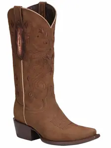 El General Limited Edition Western Boot - Nobuck Camel 34513