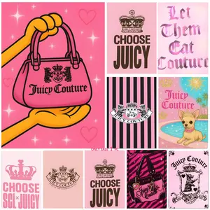 Juicy Couture Poster Bedroom Home Decor Art Poster Perfect Gift for Family and Friends