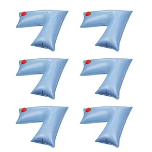 Swimline 2 x 2 Foot Corner Water Tube Winterizing Pool Cover Weight (6 Pack)