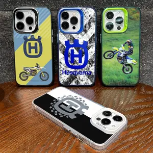 Husqvarna Phone Case for iphone 17 Air 16 15 14 13 11 12 Pro Max Xr X Xs 8 7 Plus Color Silver Cover