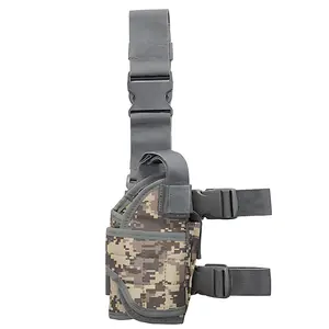 Outdoor Tactical Gun Holster CP Color Tornado Thigh Holster Camo Universal Quick-Release Holster with Secure Fit Design for Easy Access