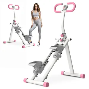Stair Stepper for Home Upgrade Vertical Climber Workout Stair Machine for Full-Body Exercise Climber Fitness Equipment with Stable Frame Adjustable Handlebar Supports Up to 300 lbs with Handlebars Ensure Safe Stable Workout