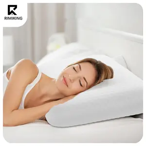 RIMIKING Memory Foam Pillow,Ergonomic Design,Cooling & Breathable,Hygienic & Durable,Premium Quality Materials,Standard Dimensions