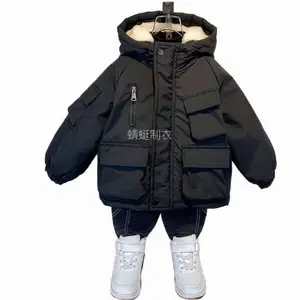 Boys' Casual Long Sleeve Coats & Jackets - New Thermal Lining for Instant Warmth, Locks in Heat for Frosty Bus-Waiting & After-School Run Scenarios, No Shivering or Excessive Layering Needed
