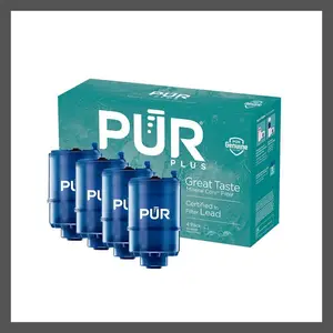 PUR MineralClear Replacement Faucet Filter Tap Water PUR Filtration Filters 4pk