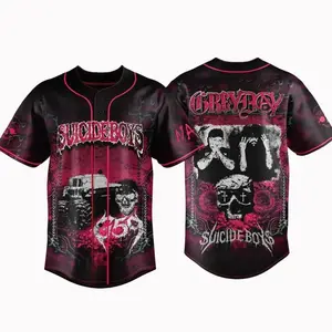 Suicideboy G59 Baseball Jersey, Greyday Tour 2026 Jersey Shirt, Suicideboy Merch Shirt, Tour 2026 Shirt For Fan, Streetwear Music Shirt baseball jersey