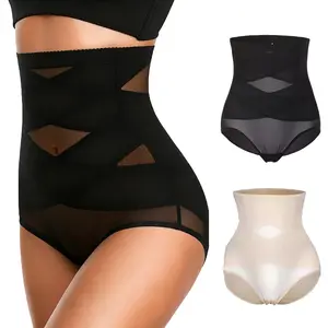 Tummy Control Shapewear Panties for Women High Waist Cincher Shaping Underwear Body Shaper Panty Girdle Style Flat