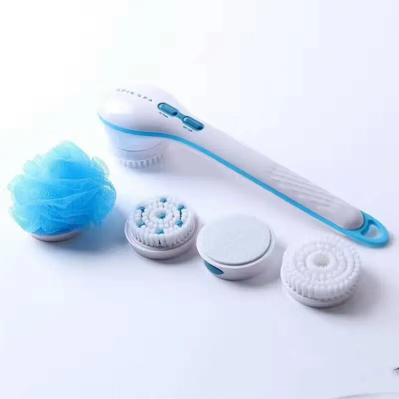 Electrical Shower Brush With 5 Attachments