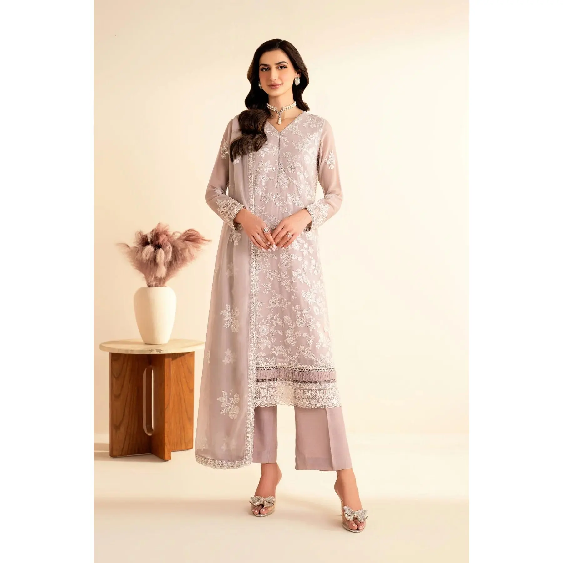 Xenia - Ahiti - Three Piece Chiffon Suit