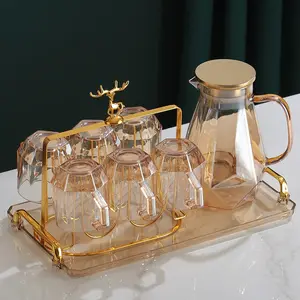 Light Luxury Glass Cup Holder Cup Draining Rack Water Cup Tray Storage Rack Household Beer Cup Inverted Tea Cup Holder