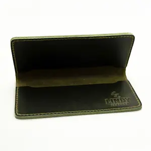 Leather Check Book Cover