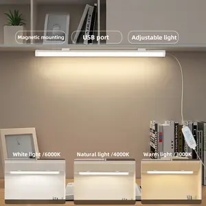 USB Powered Makeup Mirror LED Light Strip, Adjustable Three Colors, Brightness Adjustable, Wall Mounted, Bedroom Cabinet Lighting, Lighting Modes Adjustable, Led Mirror Lights
