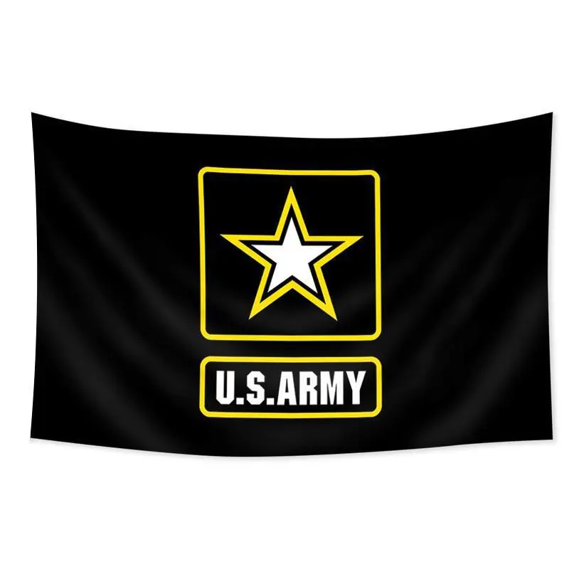 memorial day decoration, US Army Tapestry Flag, Polyester, Single-Sided Print, decor hanging,art home decor,memorial day decoration,bedroom wall decor,modern living room