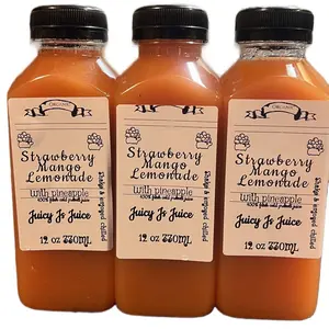 Strawberry Mango Pineapple Lemonade - 12 oz - Juicy Juice with Pineapple and Lemonade Flavor - Fruit, Beverage Pinya Mangga Vitamin