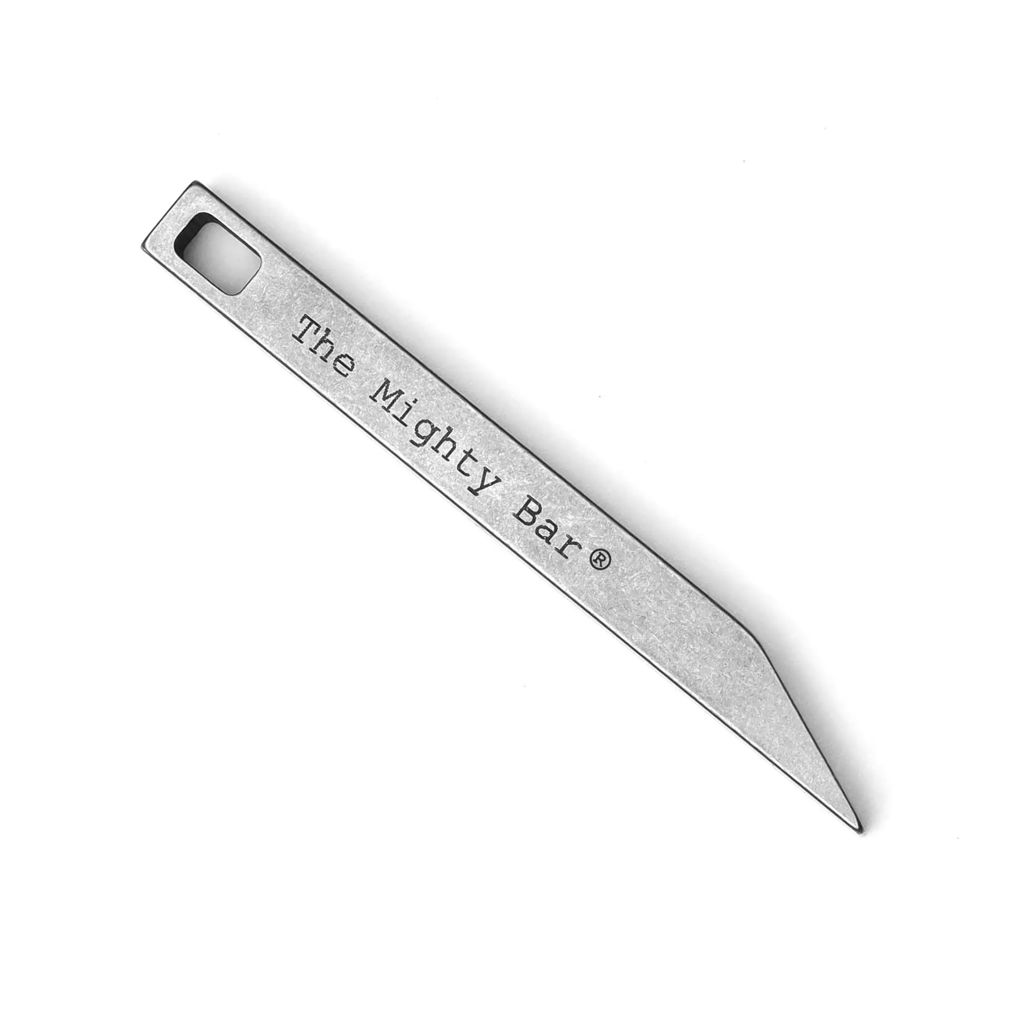 The Mighty Bar - Super Strong Stainless Steel Keychain Pry Bar for Everyday Tasks EDC Prybar