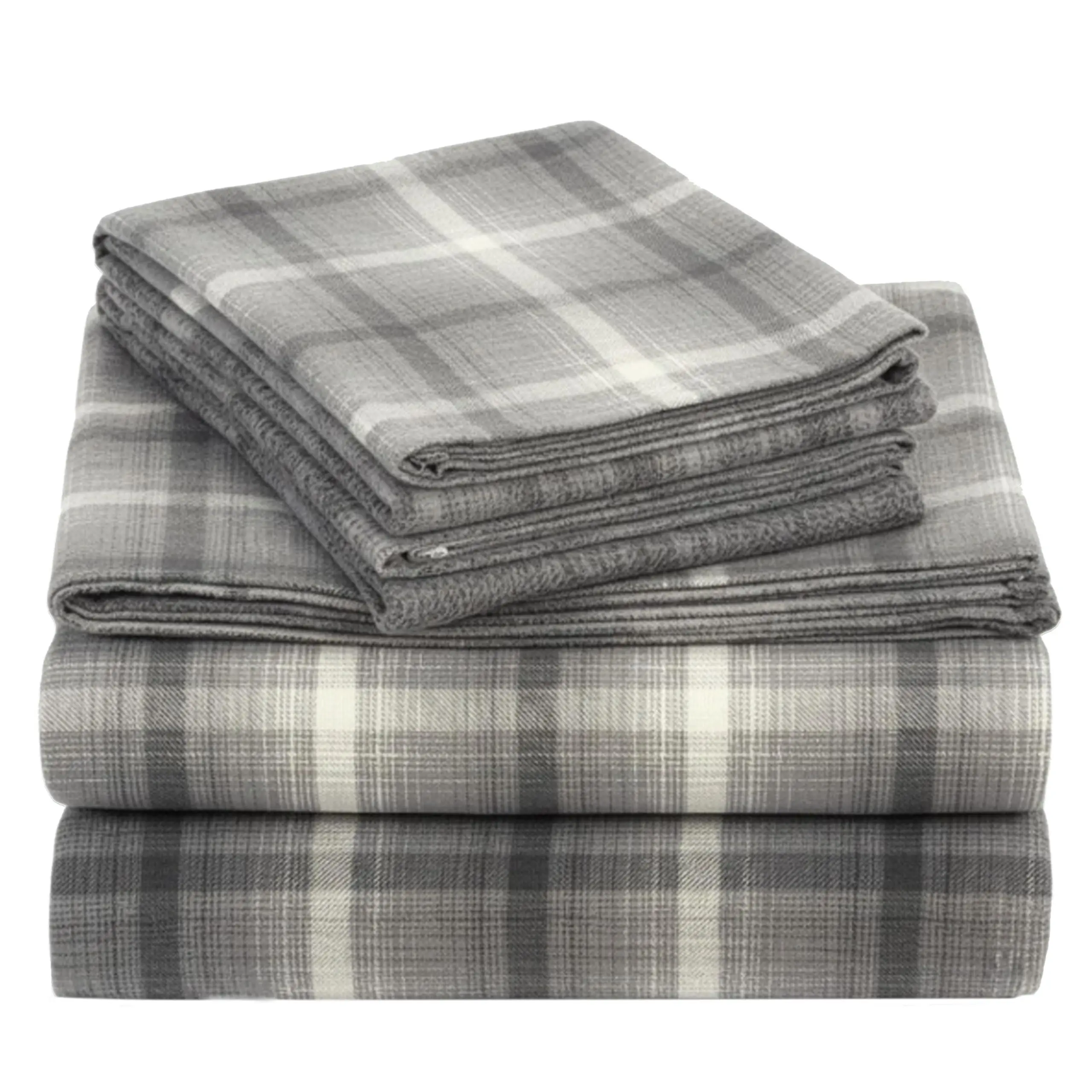 100% Cotton Portuguese Flannel Sheet Set — Triple-Brushed, Velvety Plush & Warm