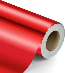 Metallic Wrapping Paper Roll 17 x 394 inch for Birthday, Christmas,  Shower, Valentines, Wedding, Holiday -   Wrap (Red)