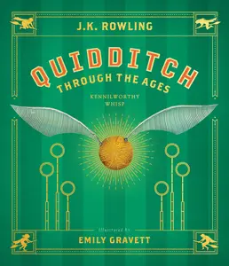 USED Book - Quidditch Through the Ages: The Illustrated Edition by Rowling, J. K. (Hardcover) - english