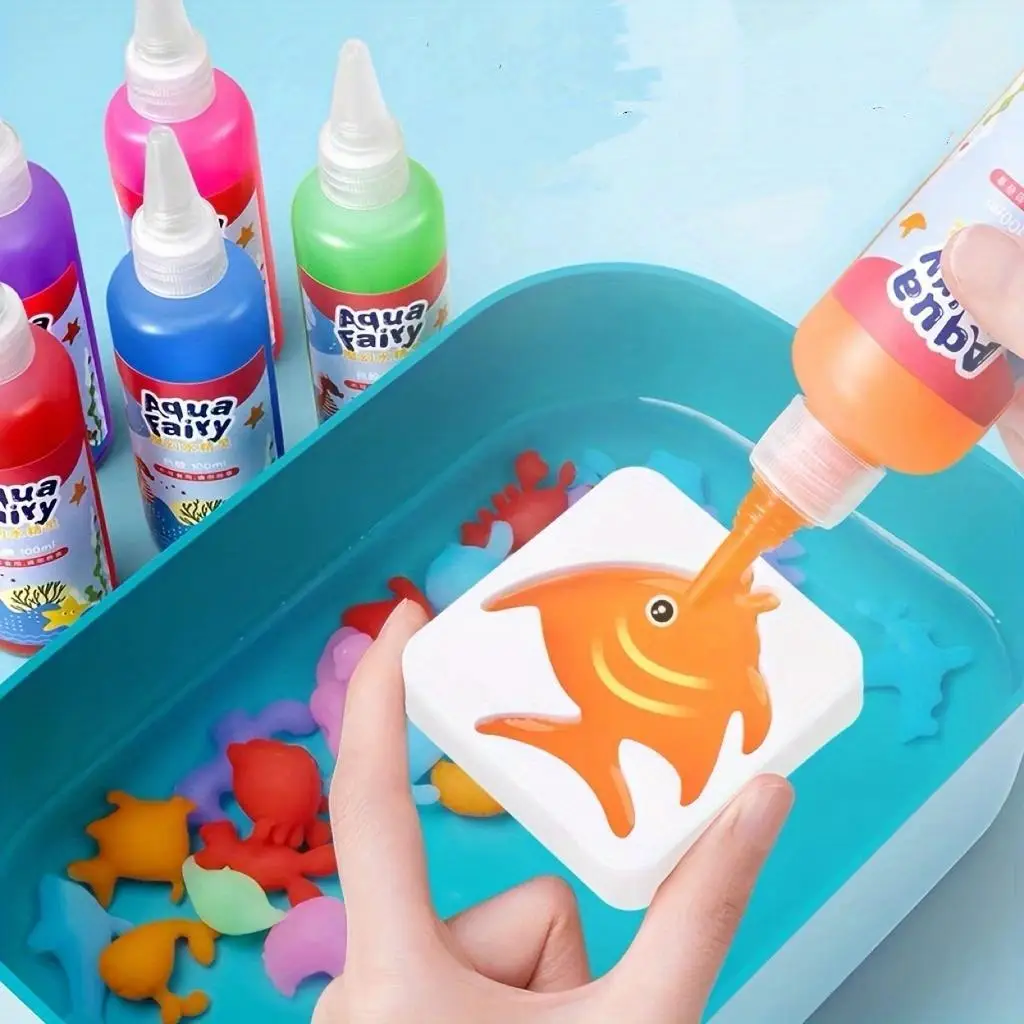 DIY Water Painting Kit, 1 Set Magic Water Elf Kit, Parent-child Interactive Game Toy, Educational Toy for Kids, Birthday Gift