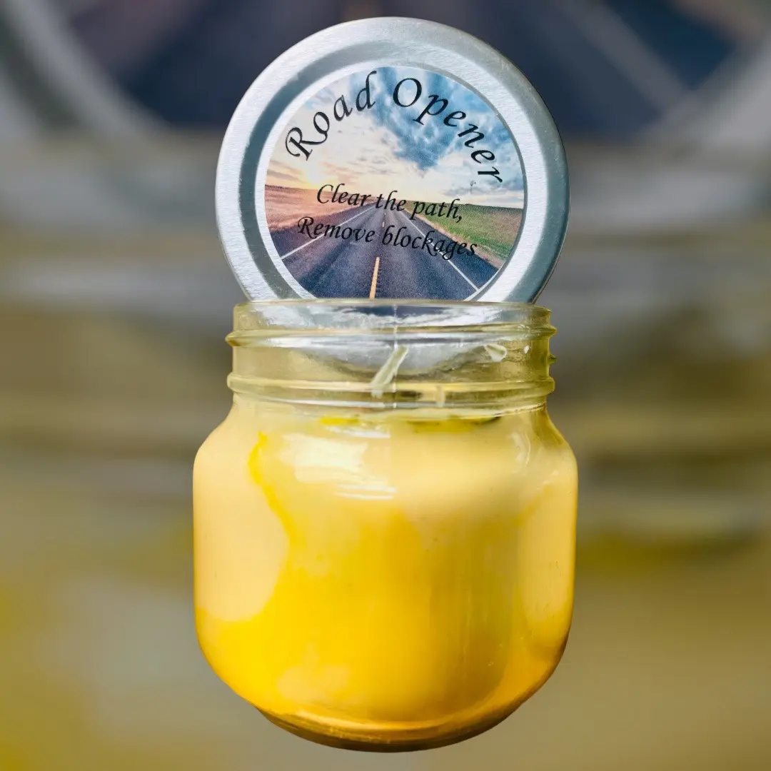 Road Opener Intention Candle