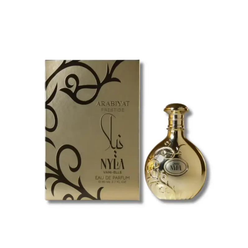 arabiyat Prestige Nyla Eau De Parfum - 2.7 fl oz High-Quality Women's Fragrance, Elegant Floral Fragrance with Floral Heart, Self-Care Scent, Arabian Fragrance, High Quality Fragrance