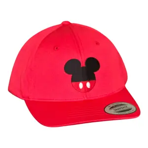 YOUTH Yupoong Snapback Embroidered Mickey/Red