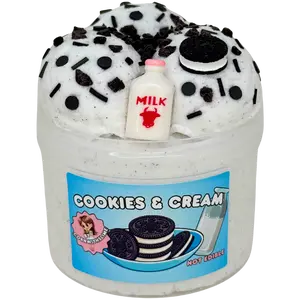 Cookies & Cream 8oz Slime Cloud Dough Texture Scented Cookies & Cream